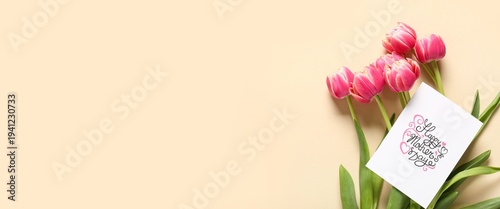 Greeting card with text HAP...