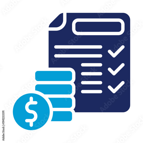 Budget Checklist Icon