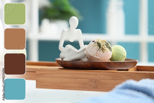 Bath bombs and decorative f...