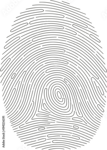 Detailed fingerprint image