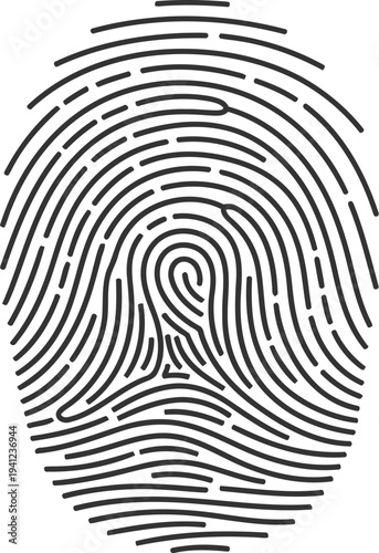Unique fingerprint pattern