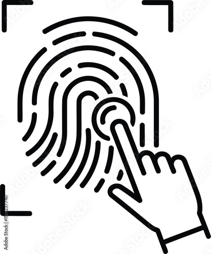 Fingerprint scanning authentication