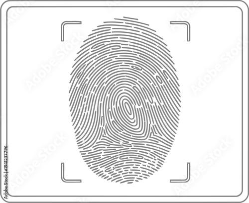 Fingerprint scanning device