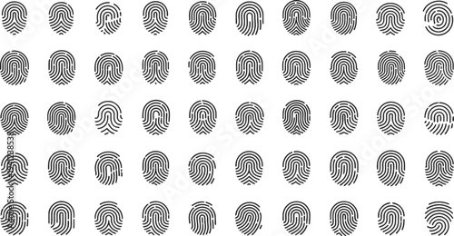 Collection of fingerprint patterns