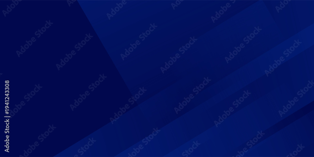 Obraz premium Dark blue abstract background with elegant diagonal stripes and geometric shapes for professional corporate business presentation technology wallpaper and minimal clean header design