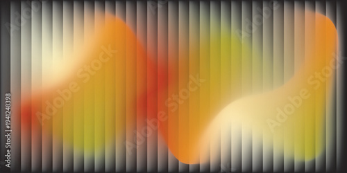 Vibrant Blurred Oranges and Yellows Abstract Art.