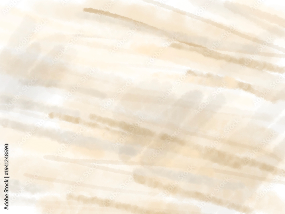 Obraz premium 滲む水彩画躍動感かすれ青、茶