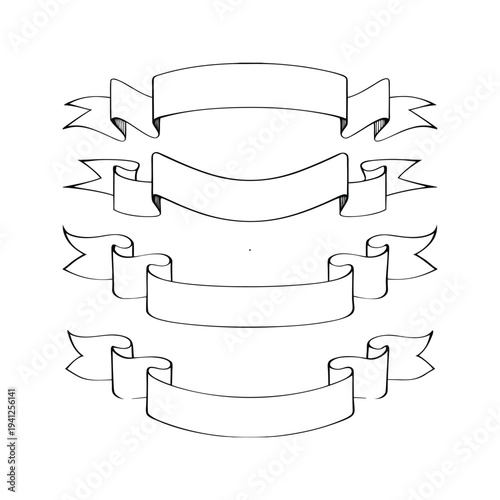 Black and white illustration of a drum set in hand drawn style vector