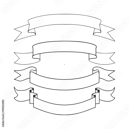 Black and white illustration of a drum set in hand drawn style vector