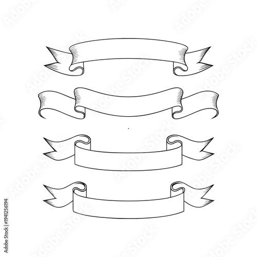 Black and white illustration of a drum set in hand drawn style vector