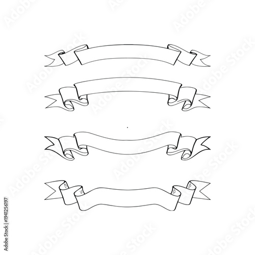 Black and white illustration of a drum set in hand drawn style vector