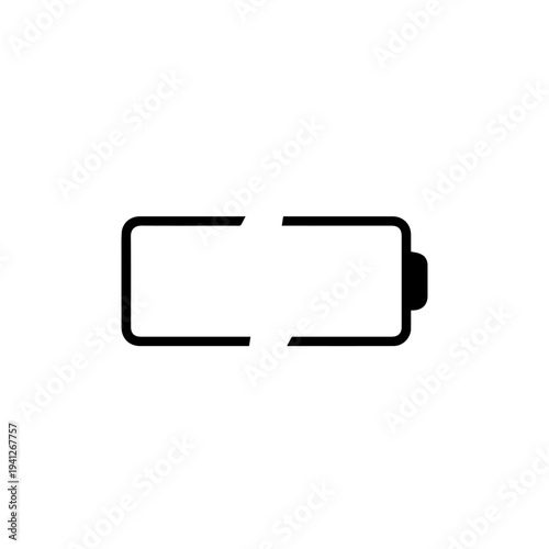 High-Capacity Portable Power Bank Charger Vector Illustration for Smartphones and Mobile Devices Isolated on White Background