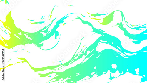 Vector A vibrant abstract gradient of flowing colors suggesting fluidity.