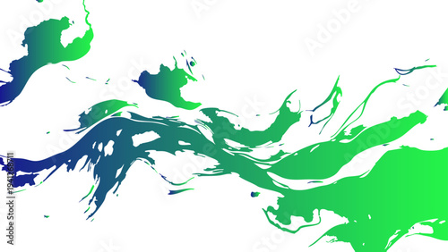 Vector Abstract gradient of flowing colors suggesting fluidity and dynamism. A visually captivating and dynamic design.