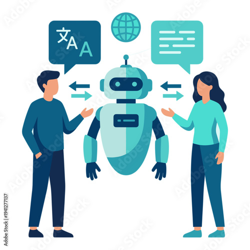 Chatbot Customer Services Illustration