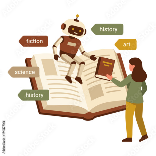 Chatbot Customer Services Illustration