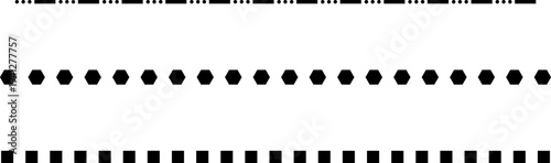 Slash line. Abstract dashed border divider set. Diagonal lines Border. Geometric print for caution tape or barrier. Parallel stripes. Black pattern isolated on white background