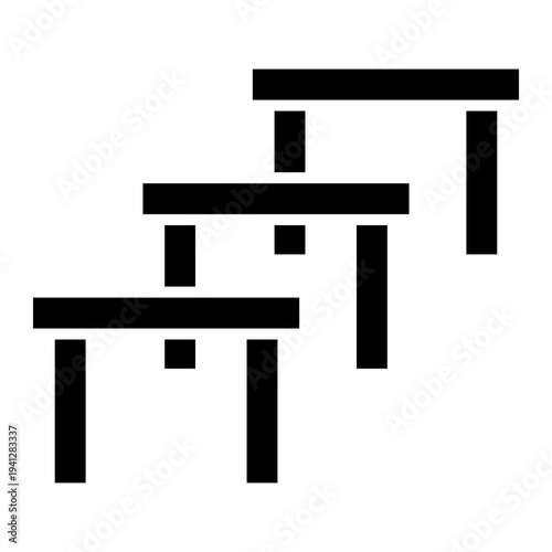 Hurdle Race Obstacle Icon