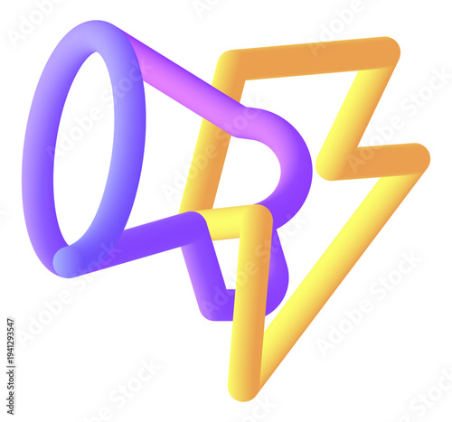 flash sale 3d fluid line vector