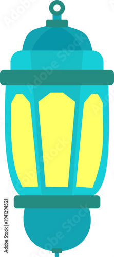 Islamic Lantern Illustrtion