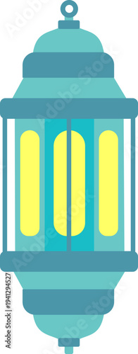 Islamic Lantern Illustrtion