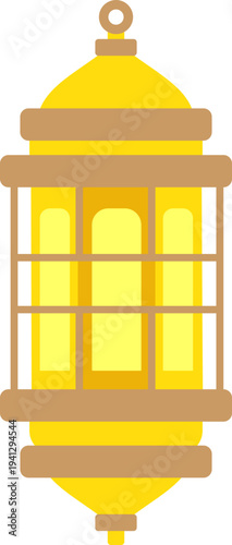 Islamic Lantern Illustrtion