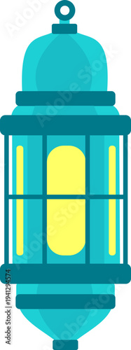 Islamic Lantern Illustrtion