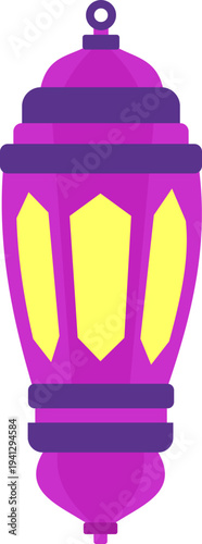 Islamic Lantern Illustrtion