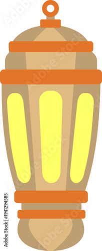 Islamic Lantern Illustrtion