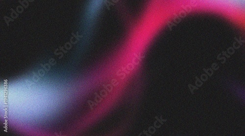 Abstract dark background with dynamic pink and blue light streaks