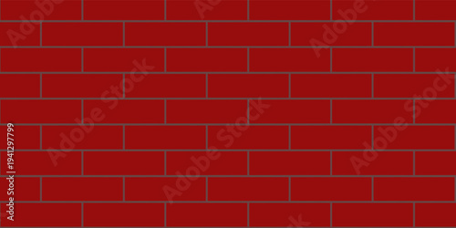interior red color brickwall background