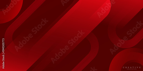 Abstract red background. Modern and Creative Trend design in vector illustration