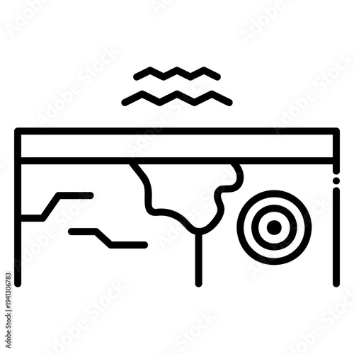 Skin Condition Icon: Dermatology Problem Illustration