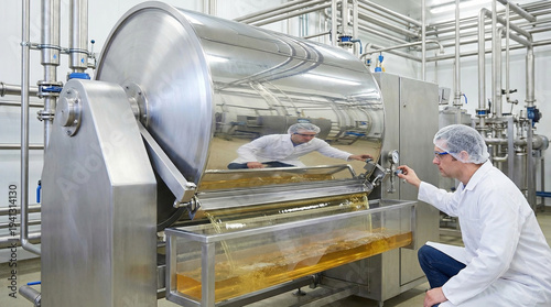 Food processing equipment in an agritech facility for efficient production and quality control