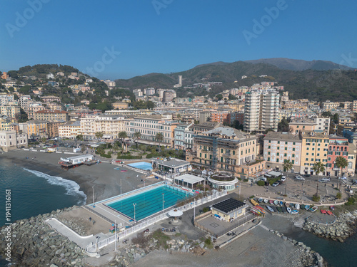 Wallpaper Mural Quartiere di Genova Pegli sul mar ligure Torontodigital.ca