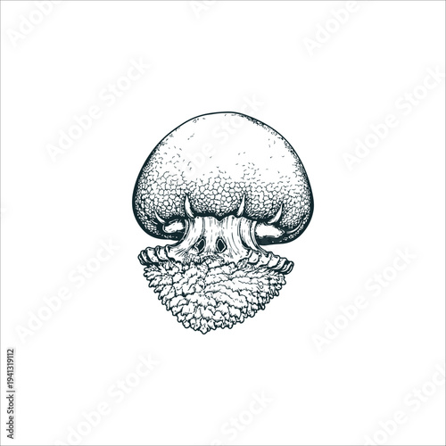 jellyfish sketch drawing artwork handmade illustration