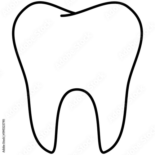 vector tooth icon