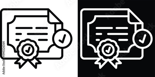 issue Two-tone version in black and white background