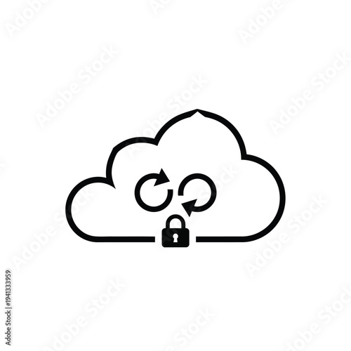 Secure cloud data storage with encryption and protection measures.
