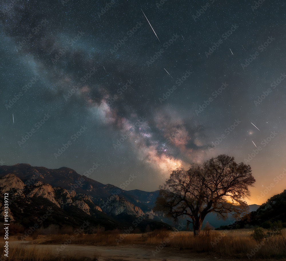 Fototapeta premium galaxies in the sky