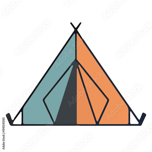 Simple Tent Icon