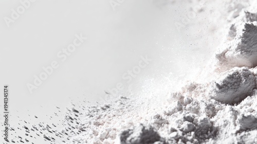 High Fidelity Technical Ceramic Powder Background for Scientific Use