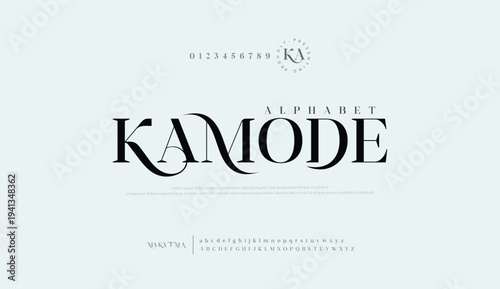 Elegant alphabet letters font logo. Typography luxury classic lettering serif italic fonts decorative wedding vintage retro brand logos. vector illustration 
