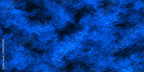 Abstract ethereal blue clouds create a sense of mystery and depth. The dynamic interplay of light and shadow, the captivating scene invites viewers to explore the limitless expanse of the mind.