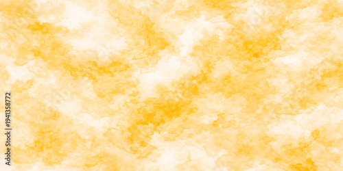 Abstract a soft and dreamy texture, reminiscent of a watercolor painting. Warm shades of gold and yellow blend seamlessly, creating a gentle and inviting background.