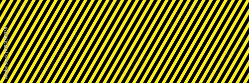 Warning yellow black diagonal stripes line. Safety stripe warning caution hazard danger road vector sign symbol.