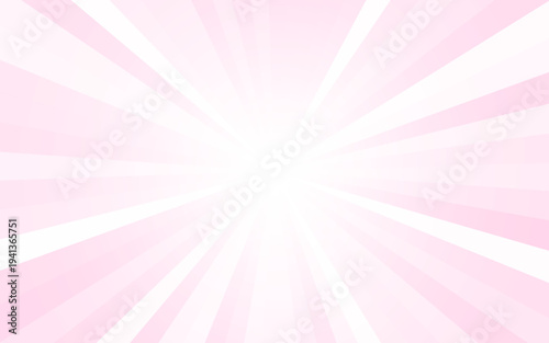 Retro horizontal background with bright rays in the center. Rotating spiral stripes. Sunburst or solar burst retro background. Vector illustration.