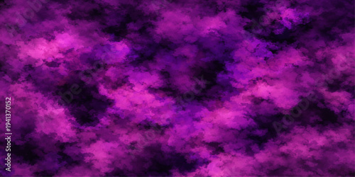 Abstract a mesmerizing artistic display, showcasing a vivid array of pink and purple hues, forming an ethereal cloudscape, evoking an atmosphere of fantasy.