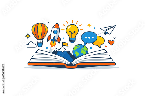 Visual storytelling conveying ideas through symbolic imagery and clear narrative metaphors that instantly communicate emotion and message. A cohesive scene