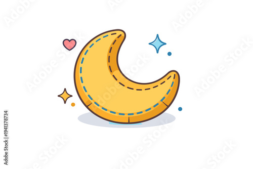 Custom felt pillows adding playful shapes and personal expression to home interiors. A uniquely shaped decorative pillow with visible seam lines is highlighted